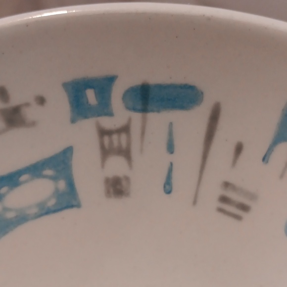 Vintage Royal China Blue Heaven Pattern Single Shallow Bowl - Picture 8 of 10